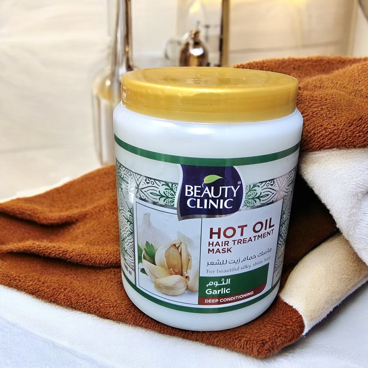 Garlic Infused Hot Oil Hair Treatment Cream