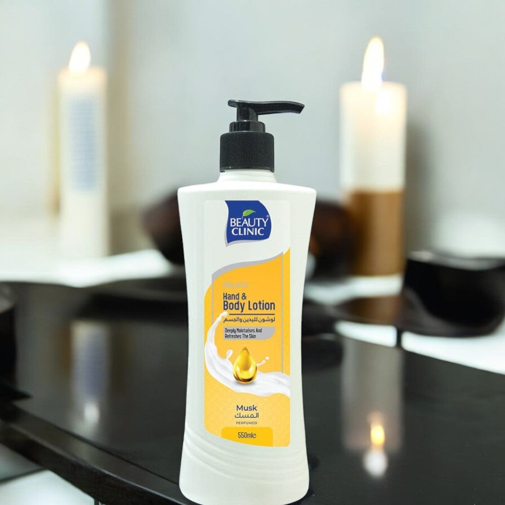 Hand & Body Lotion With Musk