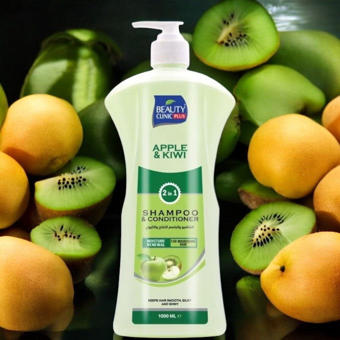 2 in 1 Shampoo &amp; Conditioner with Apple and Kiwi