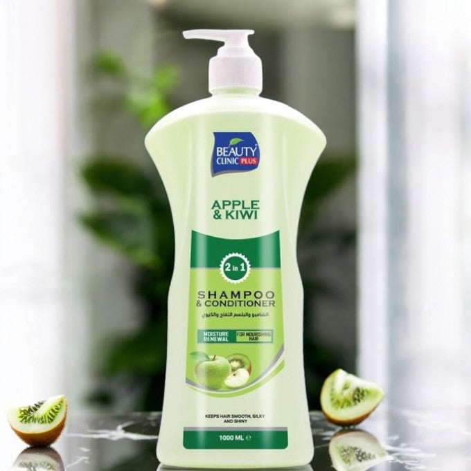 2 in 1 Shampoo &amp; Conditioner with Apple and Kiwi
