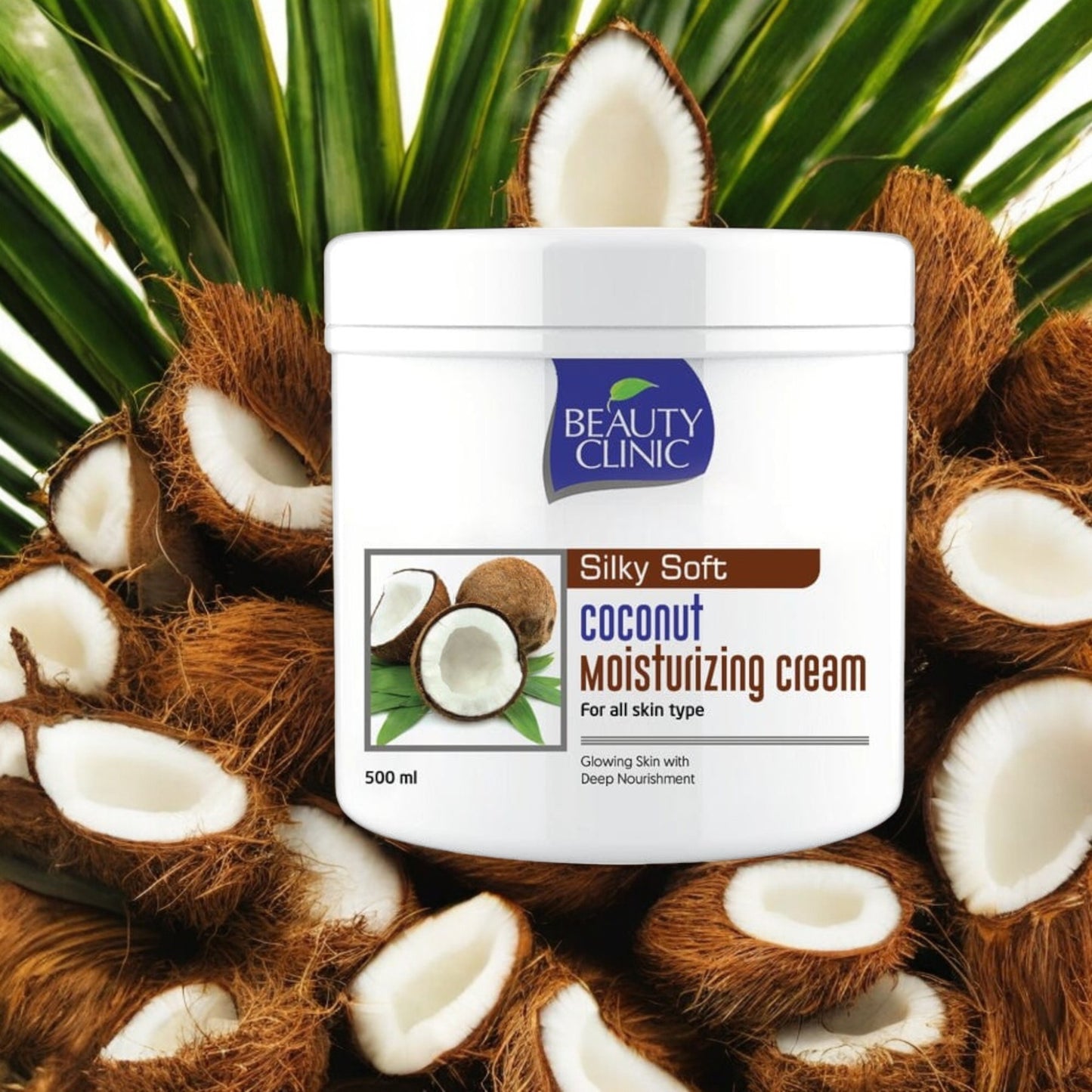 Coconut moisturizing cream