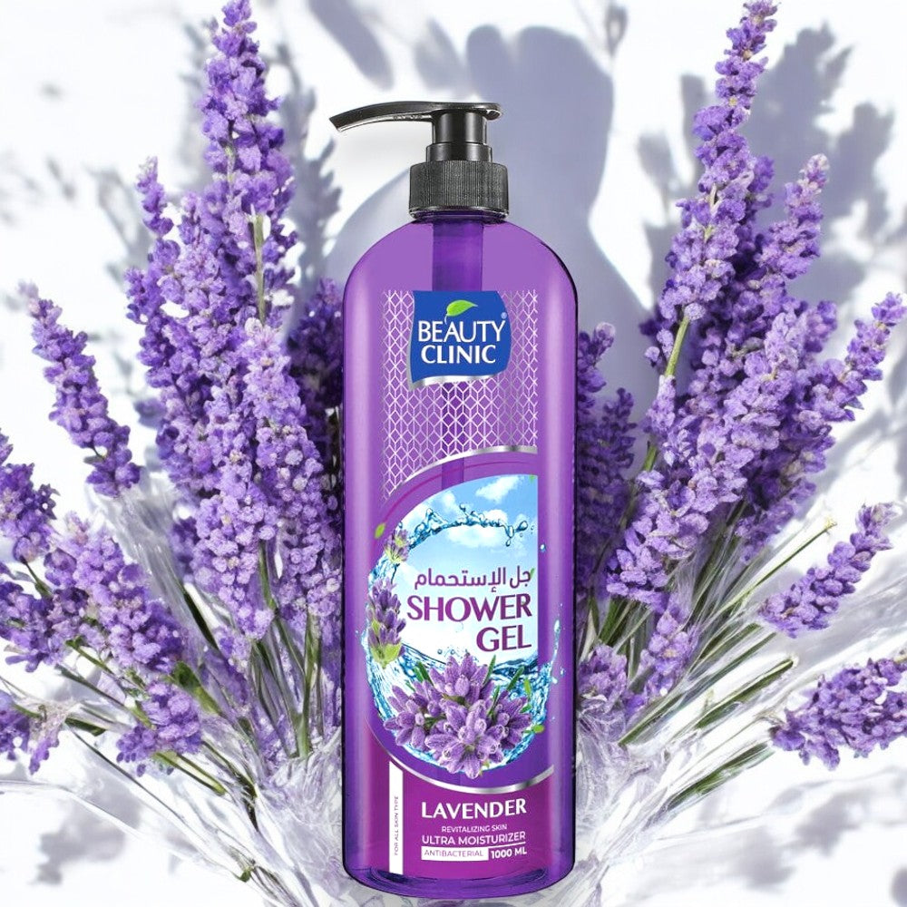 Antibacterial Shower Gel with Lavender