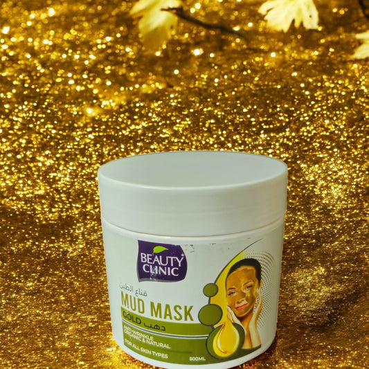 Mud and Gold Face Mask – Purifying and Brightening for Oily and Acne-Prone Skin