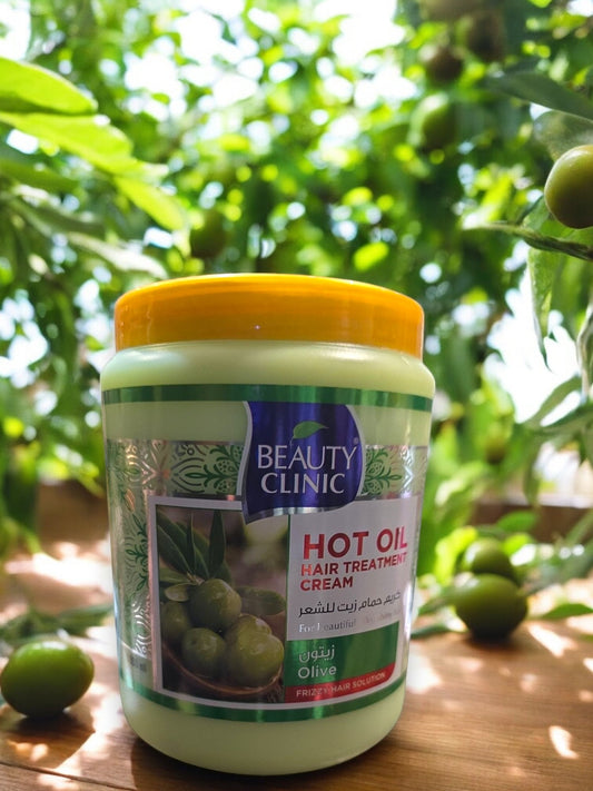 Olive treatment mask