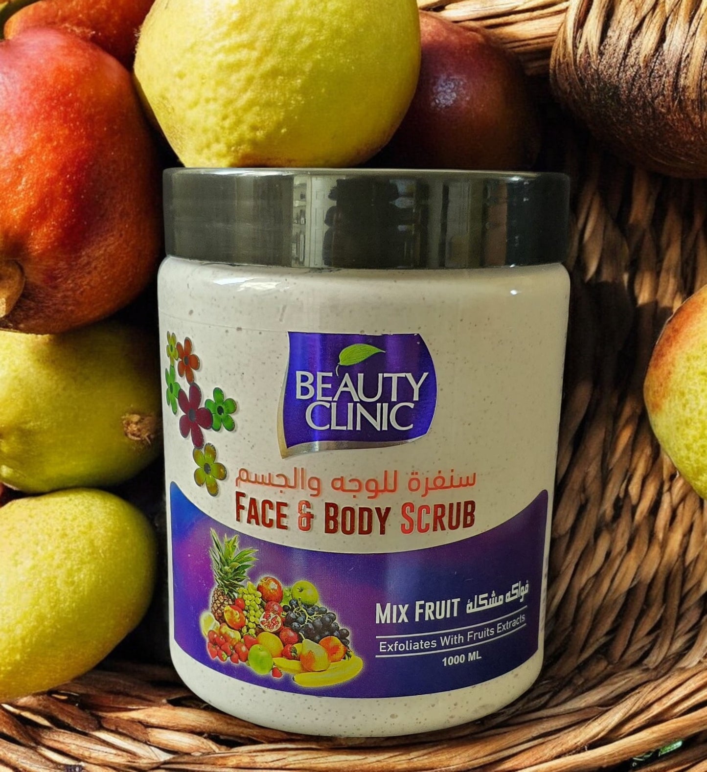 Revitalizing Fruit Face and Body Scrub